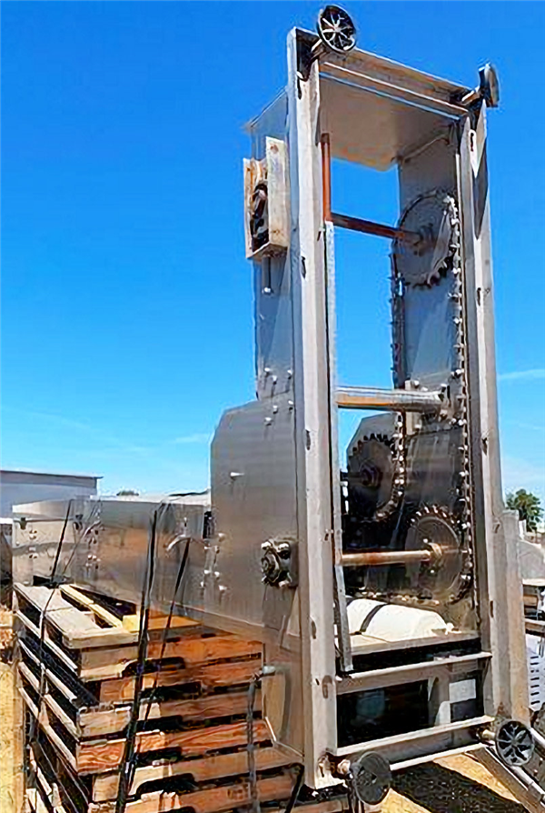 All Fill Model Bucket El, Stainless Steel 10' H Bucket Elevator)